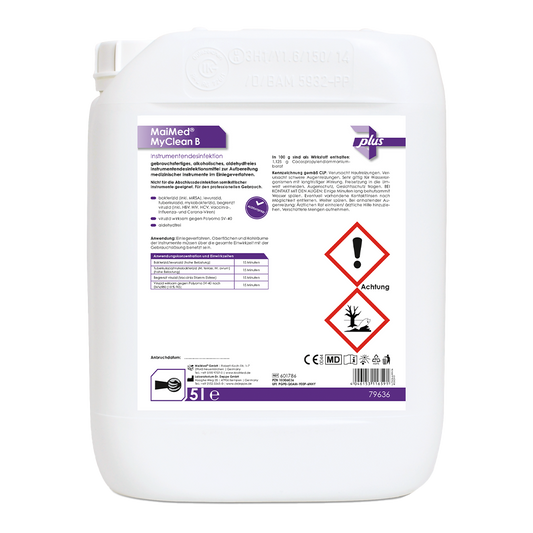 Μπανιέρα τρυπανιού MaiMed MyClean B 5l/κονσέρβα, 1 τεμάχιο | Δοχείο (5 λίτρα)