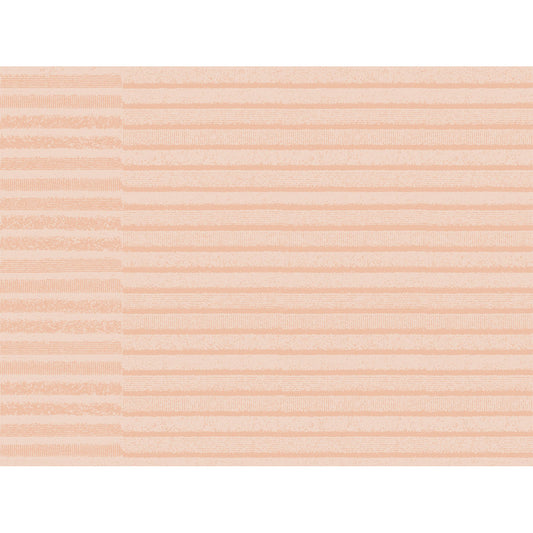 Ein pfirsichfarbenes Design mit horizontalen Streifen und weißen Rändern oben und unten - perfekt für Duni GmbH Bio-Dunicel-Sets 30x40 Tessuto staubig rosa Elegante Tischsets, Packung (100 Stück).