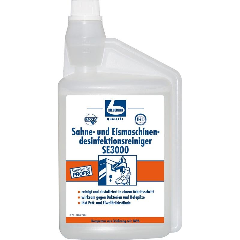 Dr. Becher CERN και ICE MACHINERY DINFECTION CLEARER SE3000- 1 λίτρο | Μπουκάλι (1 L)
