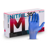 Γάντια νιτριλίου Altruan Nitril350, γάντια μίας χρήσης, μπλε - 100 κομμάτια