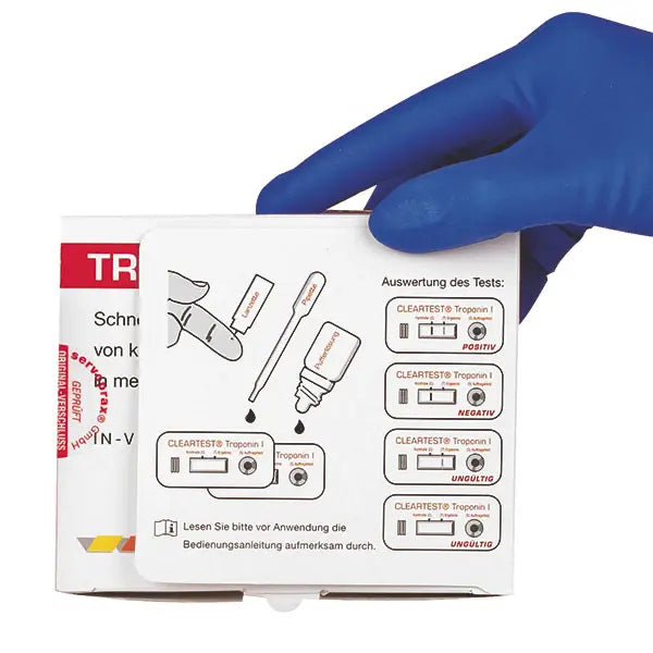 Cleartest® Troponin I Thoroughbred δοκιμή εμφράγματος