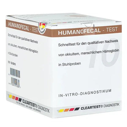 Cleartest Humanofecal, Πακέτο: 50 τεστ | Πακέτο (50 τεστ)