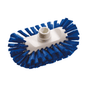 Το κεφάλι της βούρτσας της Haug Bürsten KG Kesselbürste PP Μπλε 200x125x35 mm έχει πυκνά τοποθετημένες μπλε τρίχες στις άκρες και μια τρύπα με σπείρωμα για την τοποθέτηση του κονταριού, ιδανική για ζυθοποιεία ή τη βιομηχανία ποτών. Η συσκευασία περιέχει 1 τεμάχιο.