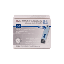 Ταινίες μέτρησης για Beurer GL 40 mg-dl, συσκευασία των 50 τεμαχίων