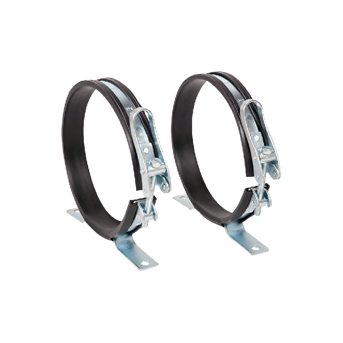 Paar Flaschenspannschellen für 5,0 und 10,0 Liter O2-Flasche