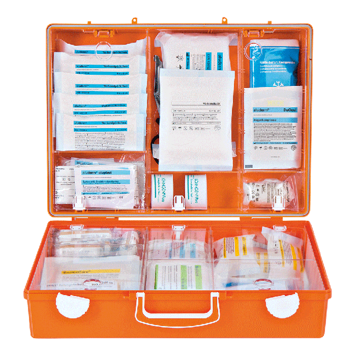 Erste-Hilfe-Koffer MT-CD Industrie Norm orange