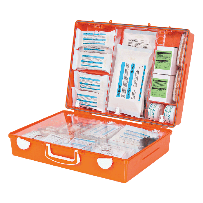 Erste-Hilfe Koffer MT-CD orange mit Füllung nach ÖNORM Z 1020 2