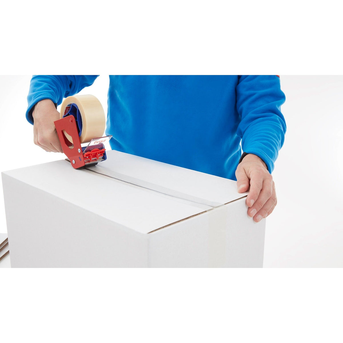 tesa 4100CPVC20 PVC Verpackungsklebeband – Anwendung