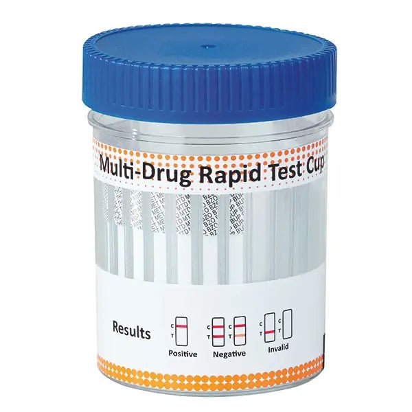 Cleartest Multi Drug Discreet ECO Urine Drug Test Cup, 8-πλάσιο *** Ενιαία δοκιμή *** | Κομμάτι (1 τεστ)