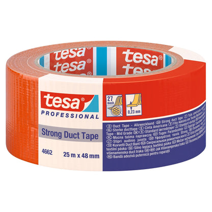 tesa Professional 4662 Medium Steinband orange, 25 m x 48 mm