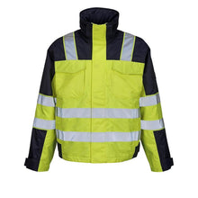Χειμερινό μπουφάν MASCOT® Genova, hi-vis κίτρινο/navy