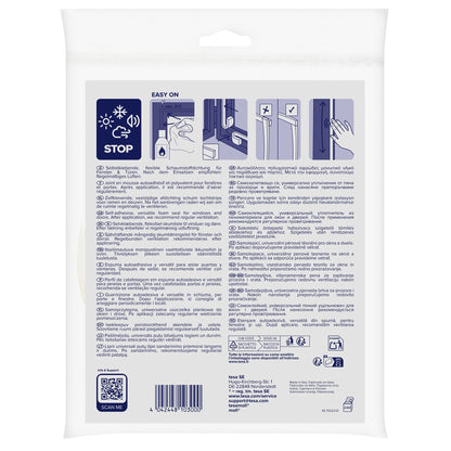 tesa INSULATION Dichtungsband, weiß 10 m x 25 mm