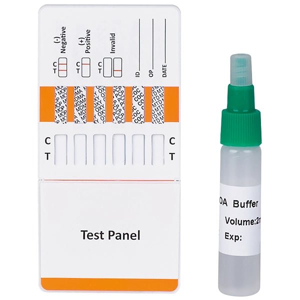 Cleartest Multi Drug wipe test 12πλάσιος συνδυασμός φαρμάκων, πλάκα δοκιμής