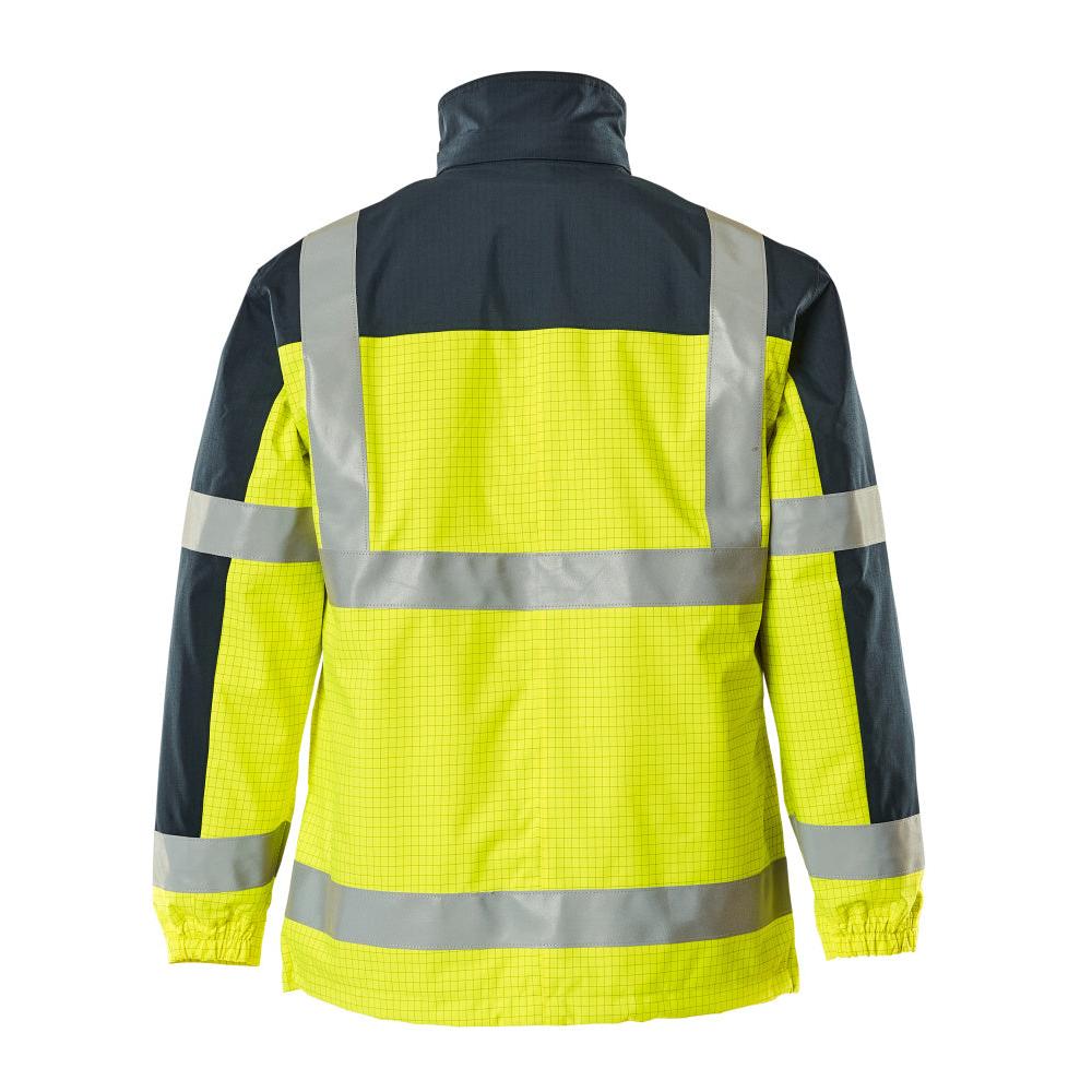 MASCOT® Lungern Parka Multisafe, hi-vis κίτρινο/ναυτικό