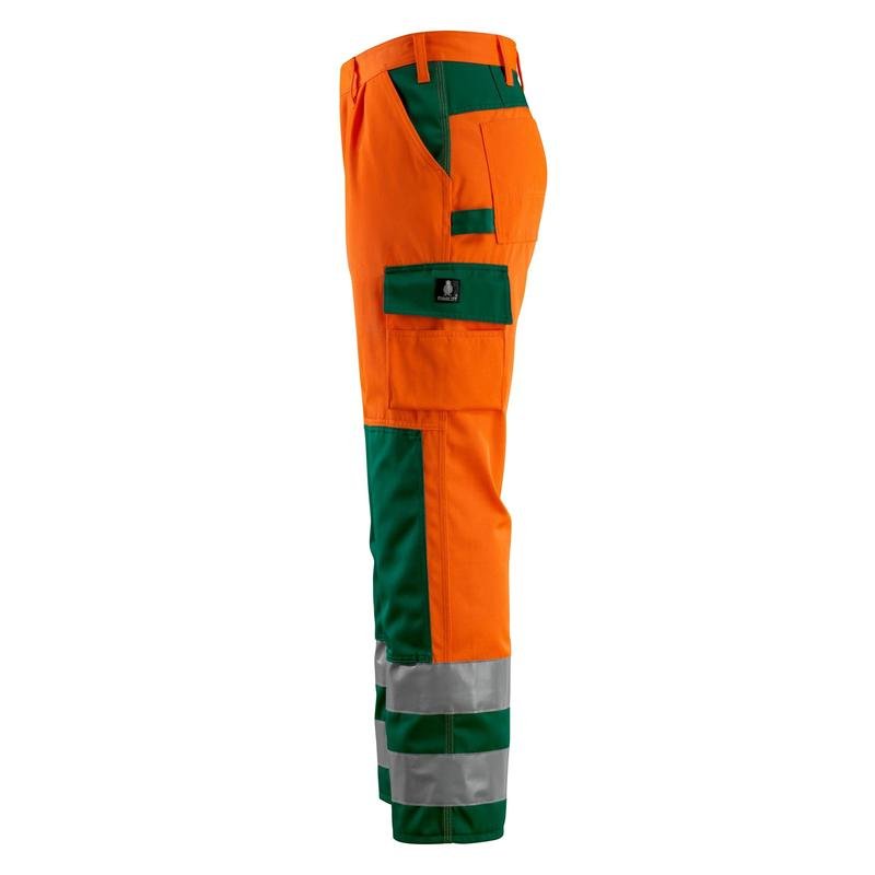 Παντελόνι MASCOT® Olinda, hi-vis πορτοκαλί/πράσινο