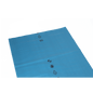 Οι μπλε σακούλες απορριμμάτων DEISS 10045 (680+420x1620x0,08 mm, 100 τεμάχια) από την EMIL DEISS KG είναι κατασκευασμένες από LDPE με σύμβολο ανακύκλωσης και αριθμό 65 - επαγγελματικές, αξιόπιστες και διαθέσιμες σε πρακτική συσκευασία κουτιού.