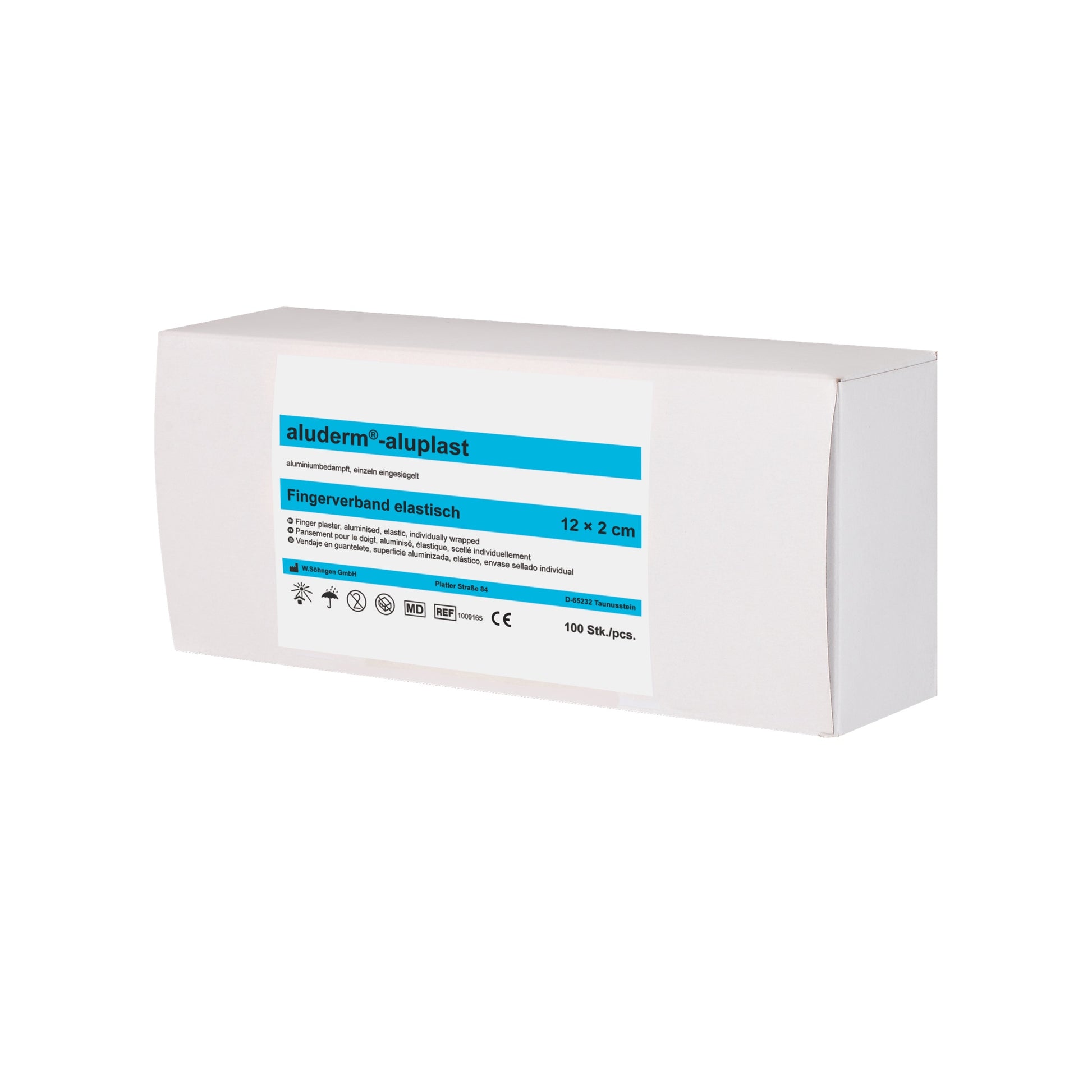 aluderm®-aluplast elastisch Fingerverband 12 x 2 cm 100 Stück