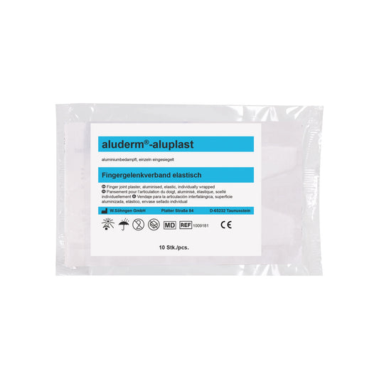 aluderm®-aluplast ελαστικός επίδεσμος για τις αρθρώσεις των δακτύλων, 10 τεμάχια