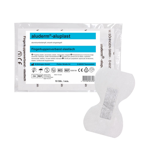 aluderm®-aluplast ελαστικός επίδεσμος για τις άκρες των δακτύλων, 10 τεμάχια