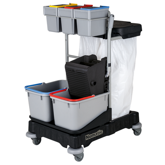 Καρότσι αριθμητικού καθαρισμού ProCar 4G Μαύρο | Συσκευασία (1 τεμάχιο)