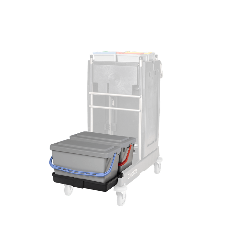 Numatic MMK 3, σετ σφουγγαρίστρας μαύρο - 2 x MoppMatic σφουγγαρίστρα MK 3, μπολ για κουβά | Συσκευασία (1 τεμάχιο)