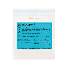 aluderm® Παιδικός επίδεσμος κεφαλής γρήγορης εφαρμογής, μεγάλο μέγεθος