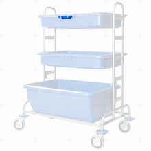 Στήριγμα λαβής VERMOP. φά. Μπολ XL, μπλε, 11 x 5 x 1 cm