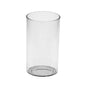 Ένα ποτήρι Starpak 30 Fingerfood, PS 60 ml, Ø 4 cm x 7,5 cm σε διάφανο γυαλί απεικονίζεται όρθιο μπροστά από ένα απλό λευκό φόντο.