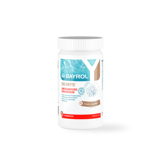 BAYROL Chloryte® Ανόργανοι κόκκοι χλωρίου με 70% περιεκτικότητα σε ενεργό χλώριο