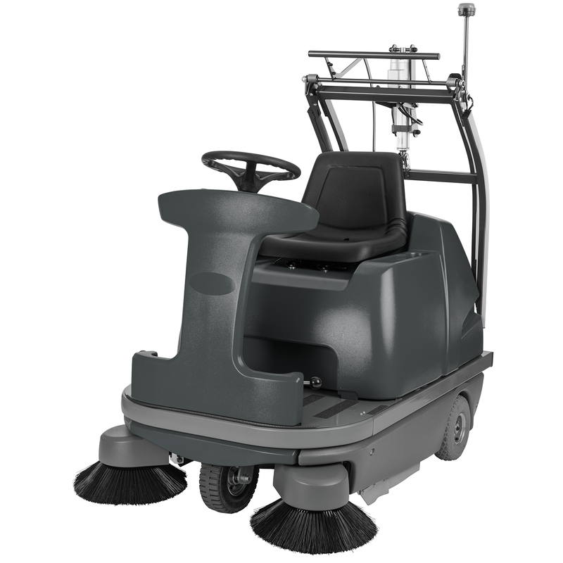 Αριθμητικό σάρωθρο κενού NU 12, HE, TRS με 2η πλαϊνή βούρτσα | Συσκευασία (1 τεμάχιο)