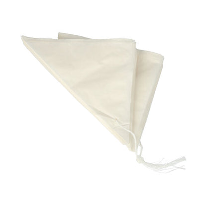 Απεικονίζεται ένας διπλωμένος, λευκός κώνος 1000 τεμαχίων αντικαταστάτης περγαμηνής ανθεκτικός στο λίπος για συσκευασία σνακ της εταιρείας PAPSTAR σε μονόχρωμο λευκό φόντο.