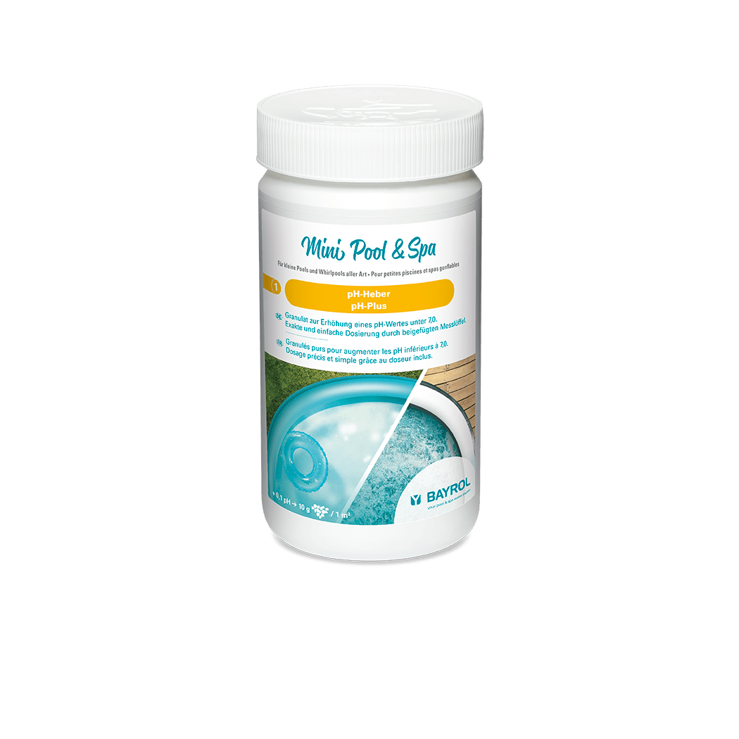 BAYROL Mini Pool & Spa pH-Heber 1 kg Συμπυκνωμένη αλκαλική σκόνη | Δοχείο (1 kg) 