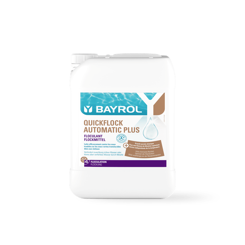 BAYROL Quickflock Automatic Plus 20 L Υγρό Συγκροτητικό Μέσο | Κανάτα (20 l) 