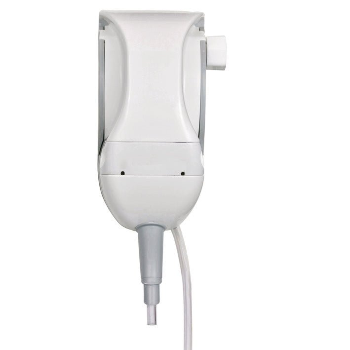 Ο σταθμός δοσομέτρησης QFM της Diversey Deutschland GmbH & Co. OHG είναι ένα σύστημα διανομής τοποθετημένο στον τοίχο για την ακριβή ανάμειξη διαλυμάτων καθαρισμού και απολύμανσης - ιδανικό για την ακριβή δοσολογία, παρέχεται ως μεμονωμένη συσκευή.