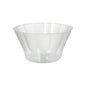 Το Starpak 400 ml διάφανο μπολ παγωτού και επιδόρπιου από πολυστυρένιο (Ø 12 cm, H 7 cm) από το πακέτο των 20 εντυπωσιάζει με ελαφρώς εκτεταμένο χείλος και εμφάνιση με όψεις - ιδανικό για επιδόρπια, παρουσιασμένο σε λευκό φόντο.
