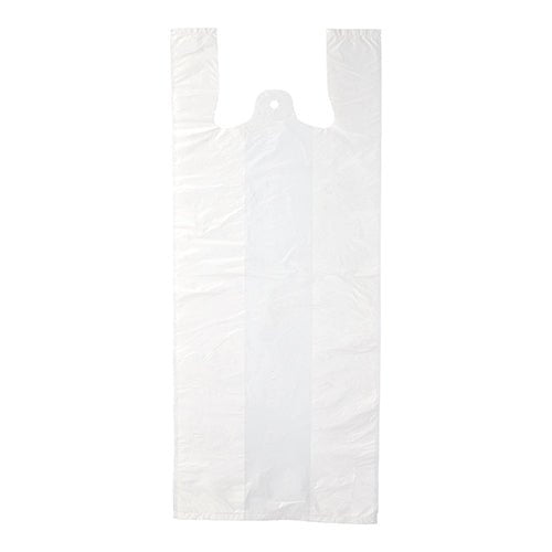 Οι σακούλες μεταφοράς Starpak 200, HDPE λευκό, είναι επίπεδες, διαφανείς σακούλες με δύο λαβές και μια εγκοπή στην κορυφή. Σε απλό λευκό φόντο, αυτή η φιλική προς το περιβάλλον σακούλα Starpak είναι ιδανική για καθημερινή χρήση.