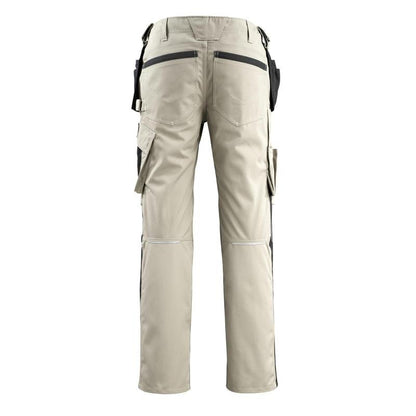 Παντελόνι craftsman MASCOT® Bremen, ανοιχτό χακί/μαύρο