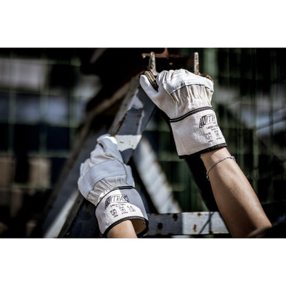 NITRAS ARES, γάντια προστασίας κοπής, φυσικό χρώμα / γκρι