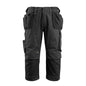 MASCOT® Lindau craftsmen παντελόνι τριών τετάρτων, μαύρο