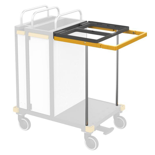 Βάση πλαισίου συγκράτησης VERMOP με λαβή ώθησης, 62 x 53 x 77 cm