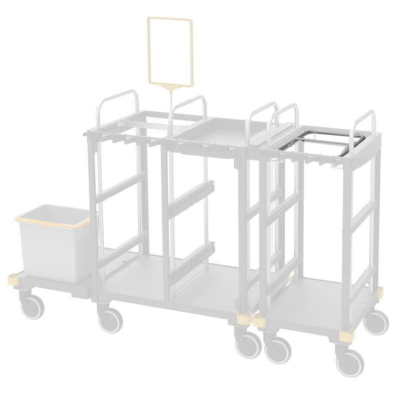 VERMOP ενσωματωμένο πλαίσιο συγκράτησης 2X60L, 46 x 35 x 6 cm