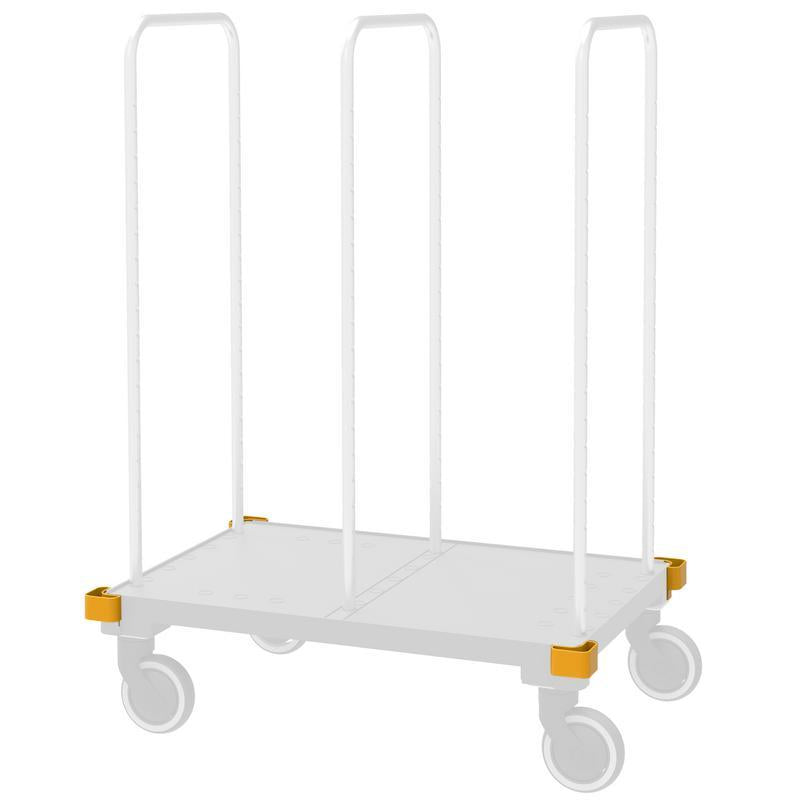 Σετ αντικραδασμικής προστασίας VERMOP Plus, (4 τεμάχια), 13 x 9 x 6 cm