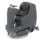Numatic tride-on scrubber dryer TRL720/200T συμπεριλ. φορτιστής και βούρτσες TenTec κόκκινα | Συσκευασία (1 τεμάχιο)