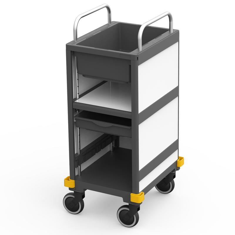 Μίνι μπαρ VERMOP Equipe, κίτρινο, 46 x 56 x 112 cm