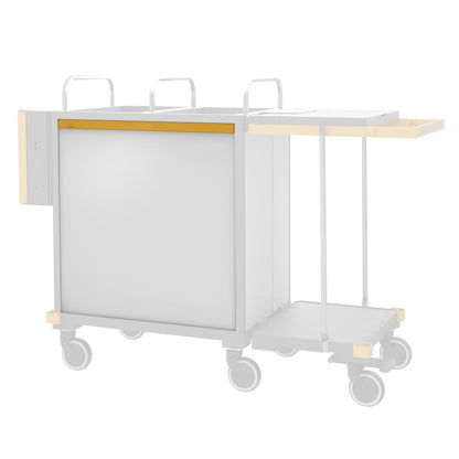 VERMOP πίσω τοίχος "Platinum White"