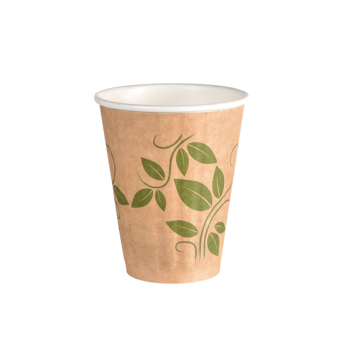 Το διπλό τοίχωμα θερμοποτήρι "Deli-Schale Crystal" της Duni GmbH είναι ένα διαφανές ποτήρι με διπλή μόνωση, απεικονισμένο σε ένα απλό λευκό φόντο - ιδανικό για να κρατά τα ποτά ζεστά ή κρύα για μεγάλο χρονικό διάστημα.