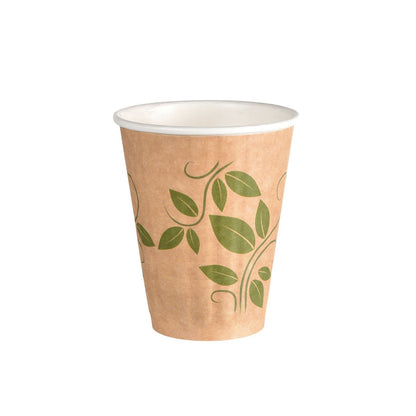 Το διπλό τοίχωμα θερμοποτήρι "Deli-Schale Crystal" της Duni GmbH είναι ένα διαφανές ποτήρι με διπλή μόνωση, απεικονισμένο σε ένα απλό λευκό φόντο - ιδανικό για να κρατά τα ποτά ζεστά ή κρύα για μεγάλο χρονικό διάστημα.