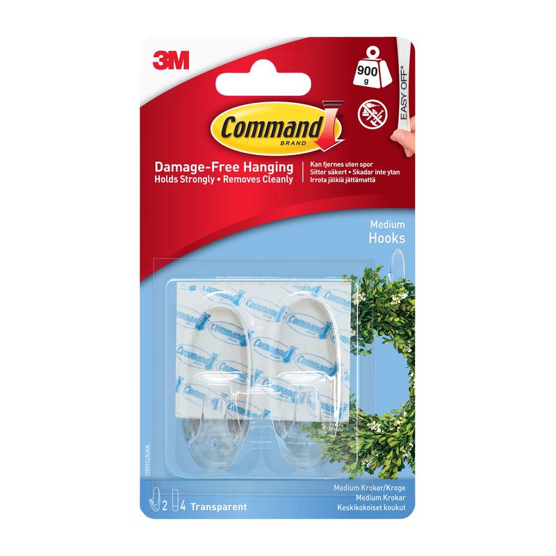 3M™ Command™ Medium Hooks - Αποθήκευση και οργάνωση