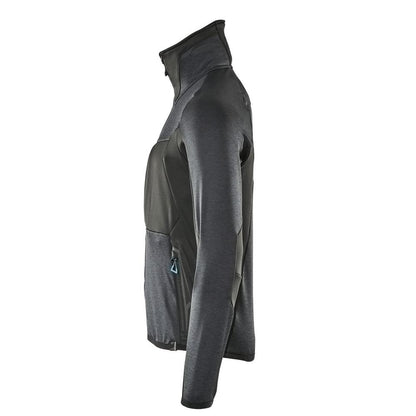 Πουλόβερ φλις με μπουφάν microfleece με φερμουάρ