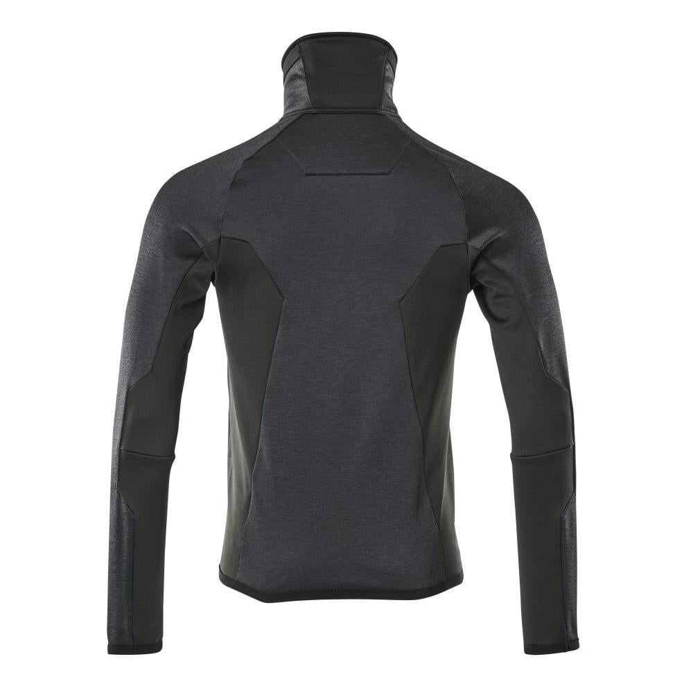 Πουλόβερ φλις με μπουφάν microfleece με φερμουάρ